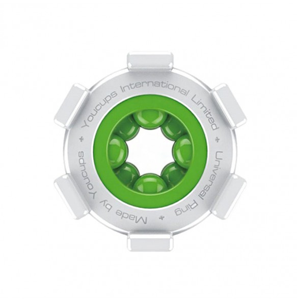 YouCups Universal Ring (Green - Internal Granules)